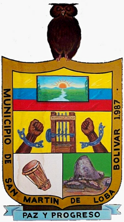 Escudo de San Martín de Loba