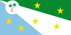 Bandera de Palmas del Socorro