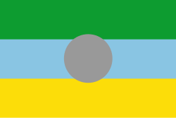 Bandera de Río Iró