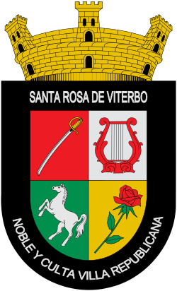 Escudo de Santa Rosa de Viterbo